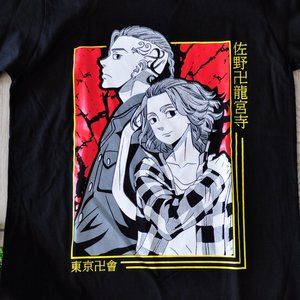 NEW Tokyo Revengers mickey and draken anime shirt